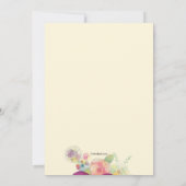 Einladung zum Frauentag (Rückseite)