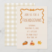Einladung zum Freundesdankfest (Vorne/Hinten)