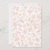 Einladung zum freundschaftlichen Dinner (Rückseite)