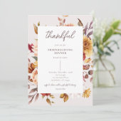 Einladung zum freundschaftlichen Dinner (Stehend Vorderseite)