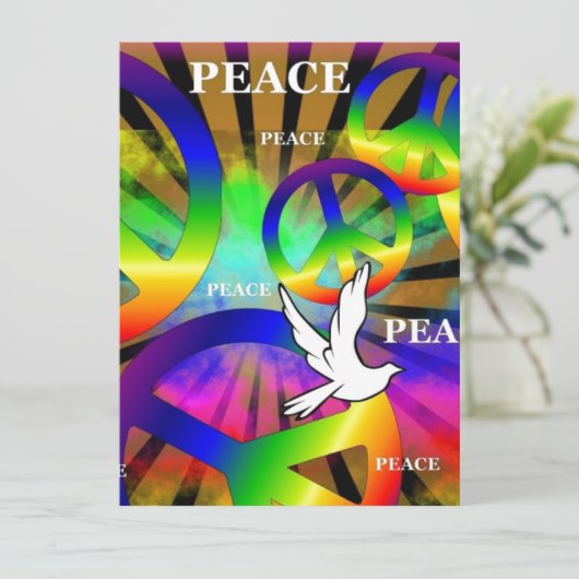 Einladung zum Frieden (Stehend Vorderseite)