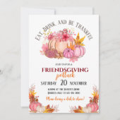 Einladung zum Friendsgiving-Potluck (Vorderseite)