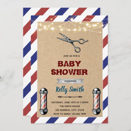 Einladung zum Friseur (Vorne/Hinten)