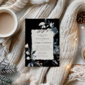 Einladung zum Frostigen Winter Floral Wedding