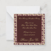 Einladung zum Frühstück (Rückseite)