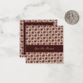 Einladung zum Frühstück (Vorderseite/Rückseite Beispiel)