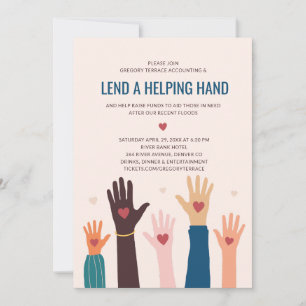 Einladung zum Fundraising-Event: Charity-Event 'He