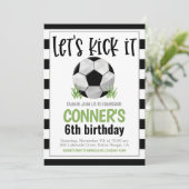 Einladung zum Fußball (Stehend Vorderseite)