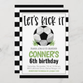 Einladung zum Fußball (Vorne/Hinten)