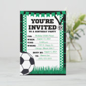 Einladung zum Fußball (Stehend Vorderseite)