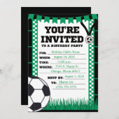 Einladung zum Fußball (Vorne/Hinten)