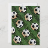 Einladung zum Fußball (Rückseite)