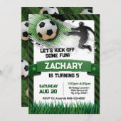 Einladung zum Fußball (Vorne/Hinten)