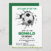 Einladung zum Fußball (Vorne/Hinten)