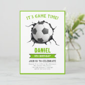 Einladung zum Fußball (Stehend Vorderseite)