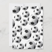 Einladung zum Fußball (Rückseite)