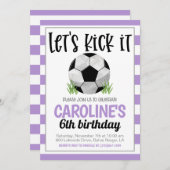 Einladung zum Fußball (Vorne/Hinten)
