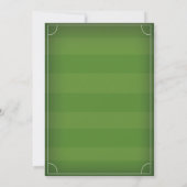 Einladung zum Fußball-Geschlecht (Rückseite)