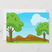 Einladung zum Fußball im Park (Rückseite)