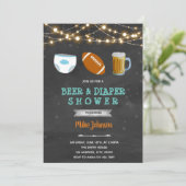 Einladung zum Fußball-Würfel (Stehend Vorderseite)