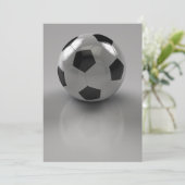 Einladung zum Fußballball (Stehend Vorderseite)