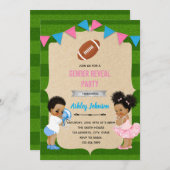 Einladung zum Fußballgeschlecht (Vorne/Hinten)