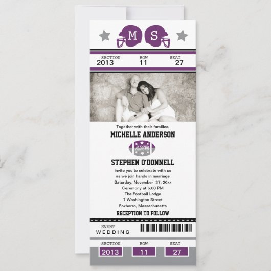 Einladung zum Fußballspiel (Vorderseite)