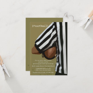 Einladung zum Fußballspiel