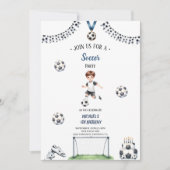 Einladung zum Fußballspiel (Vorderseite)