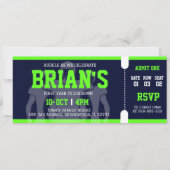 Einladung zum Fußballticket (Vorderseite)