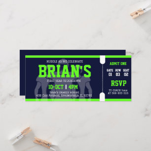 Einladung zum Fußballticket