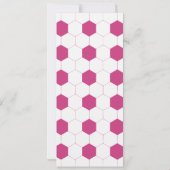 Einladung zum Fußballticket Sport Geburtstag | Pin (Rückseite)