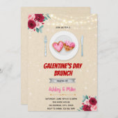 Einladung zum Galentinstag (Vorne/Hinten)