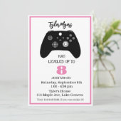 Einladung zum Gamer am Geburtstag (Stehend Vorderseite)