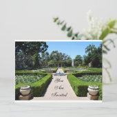 Einladung zum Garten (Stehend Vorderseite)