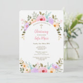 Einladung zum Gartenbogen (Stehend Vorderseite)