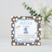 Einladung zum Geburtstag (Stehend Vorderseite)