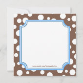 Einladung zum Geburtstag (Rückseite)