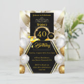 Einladung zum Geburtstag (Stehend Vorderseite)