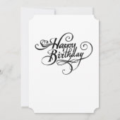 Einladung zum Geburtstag (Rückseite)