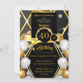 Einladung zum Geburtstag (Vorderseite)