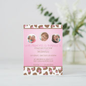 Einladung zum Geburtstag (Stehend Vorderseite)