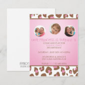 Einladung zum Geburtstag (Vorne/Hinten)