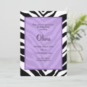 Einladung zum Geburtstag (Stehend Vorderseite)