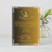 Einladung zum Geburtstag (Stehend Vorderseite)