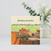 Einladung zum Geburtstag (Stehend Vorderseite)