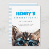 Einladung zum Geburtstag (Vorne/Hinten)