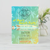 Einladung zum Geburtstag (Stehend Vorderseite)