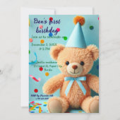 Einladung zum Geburtstag (Vorderseite)