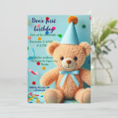 Einladung zum Geburtstag (Stehend Vorderseite)